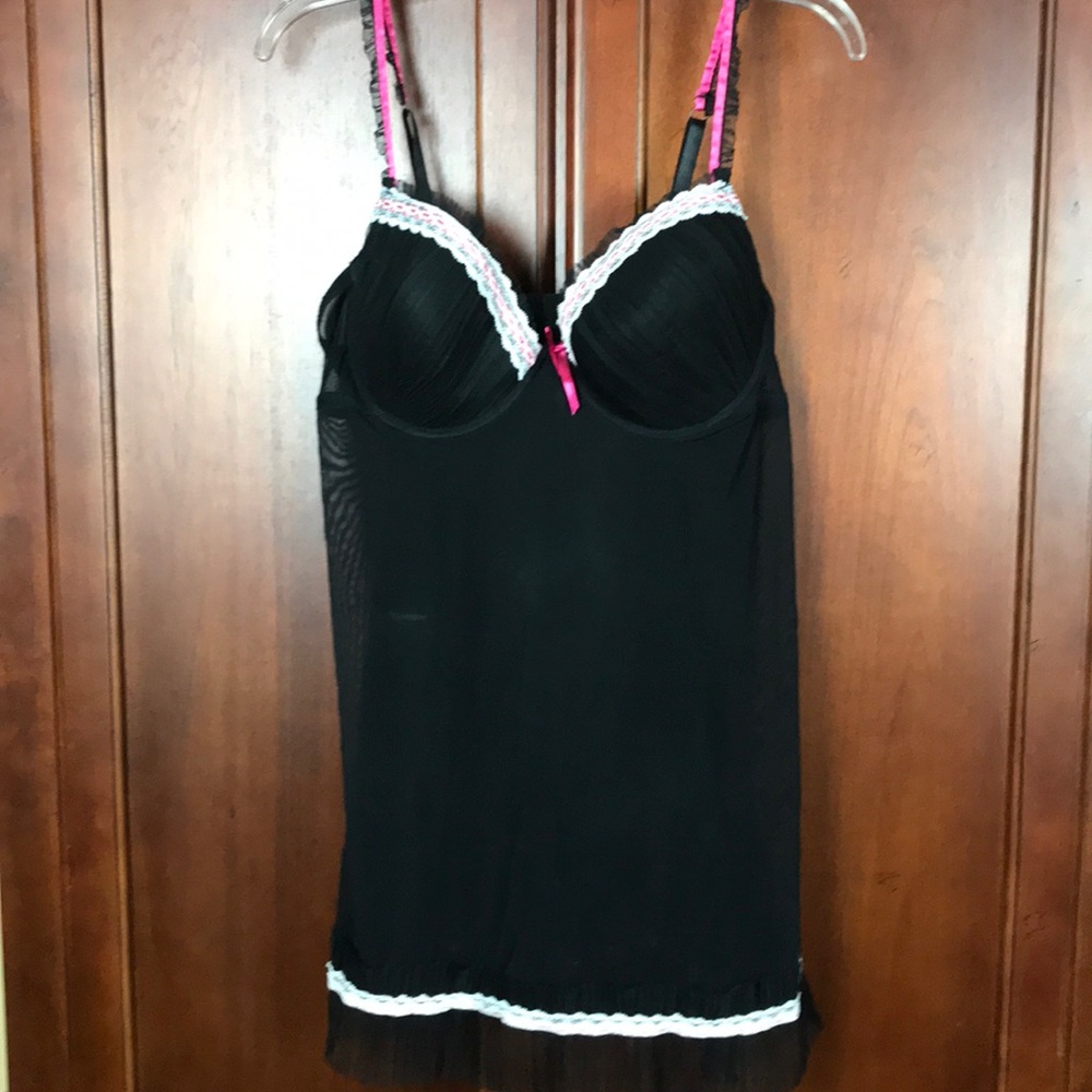 Black Lingerie Baby Doll 1X LOVE but big